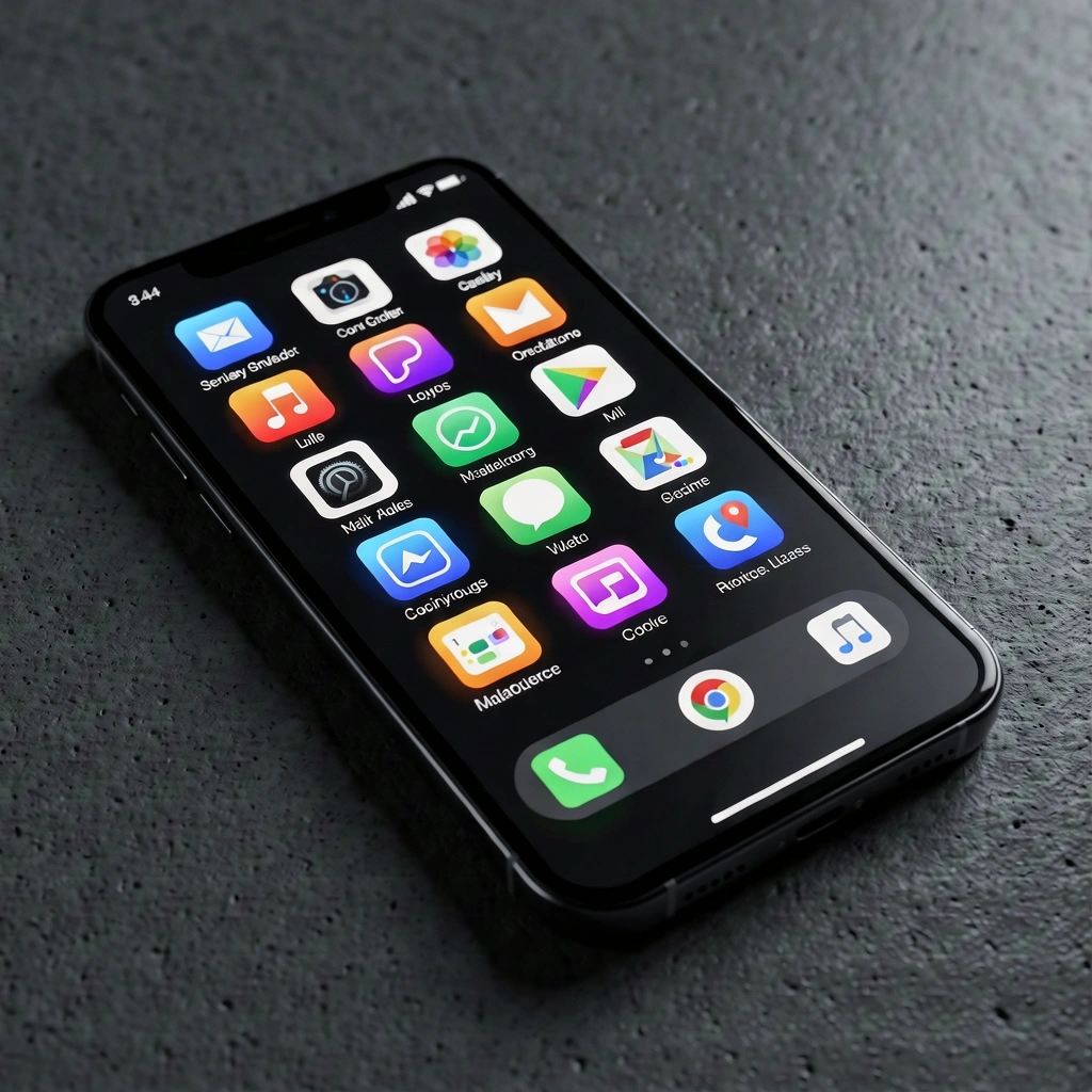 Mobile App Growth Visual